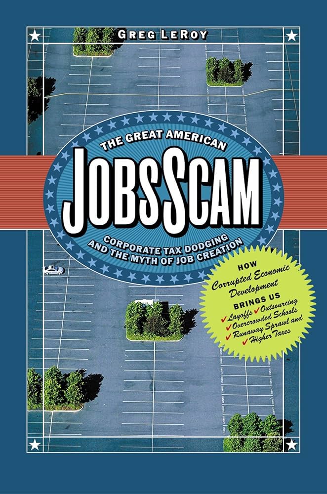 Amazon.com: The Great American Jobs Scam: Corporate Tax Dodging