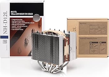 Amazon.com: Noctua NH-D12L, Low-Height Dual-Tower CPU Cooler