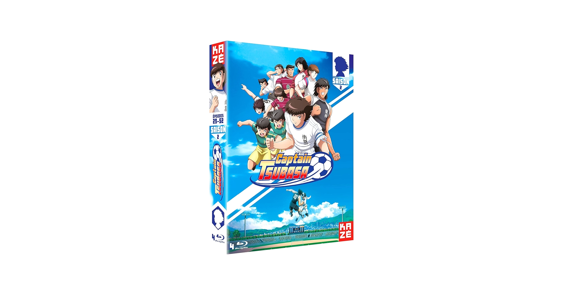 Amazon.com: CAPTAIN TSUBASA - SAISON 2 - 4 BLU-RAY: 3700091032627