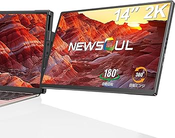 Amazon.co.jp: 2K ノートパソコン デュアルディスプレイ Newsoul 14