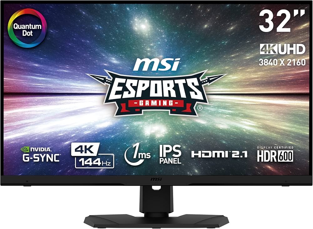 MSI Optix MPG321UR-QD 31.5 Inch (80.01 CM), 3840 x 2160 Pixels, 4K