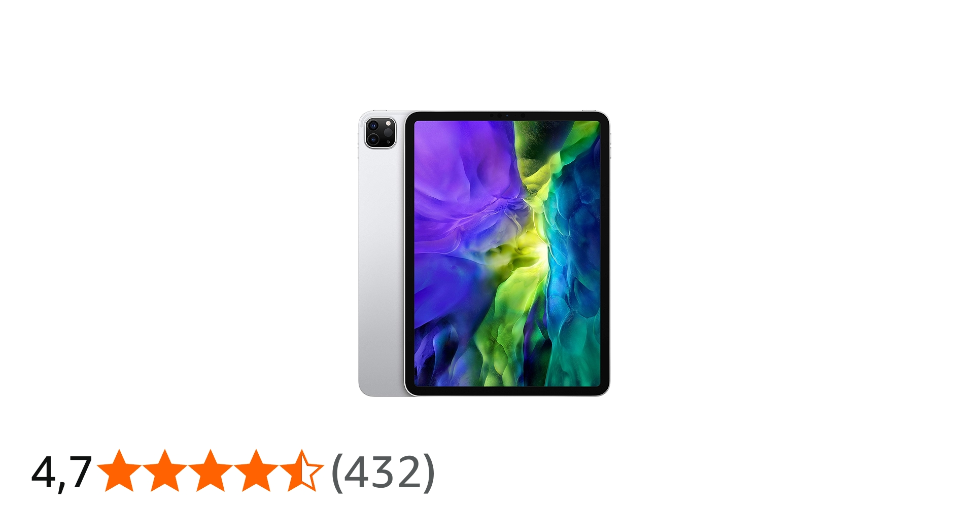 Pro (11 polegadas, 2ª geração, Wi-Fi, 128 GB) - Prata (2020
