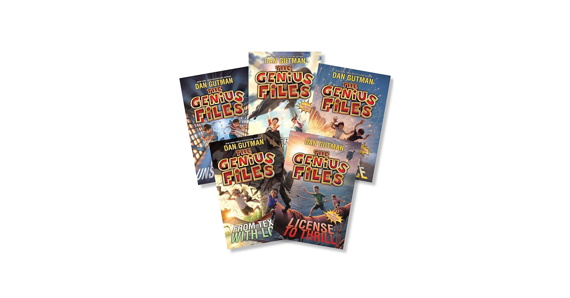 The Genius Files Series Set: Dan Gutman: Amazon.com: Books