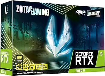 Amazon.com: ZOTAC Gaming GeForce RTX 3080 Ti AMP Holo 12GB GDDR6X