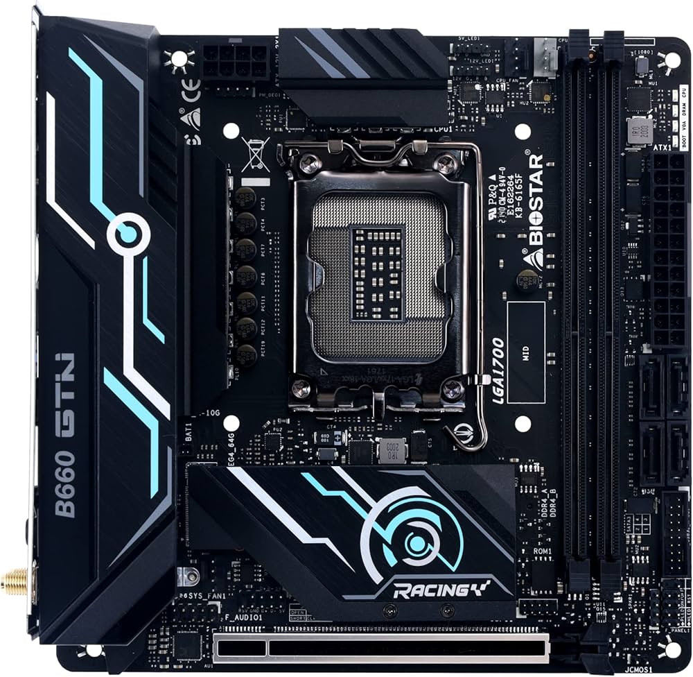 Amazon | BIOSTAR intel B660 チップセット搭載 Mini-ITX マザーボード