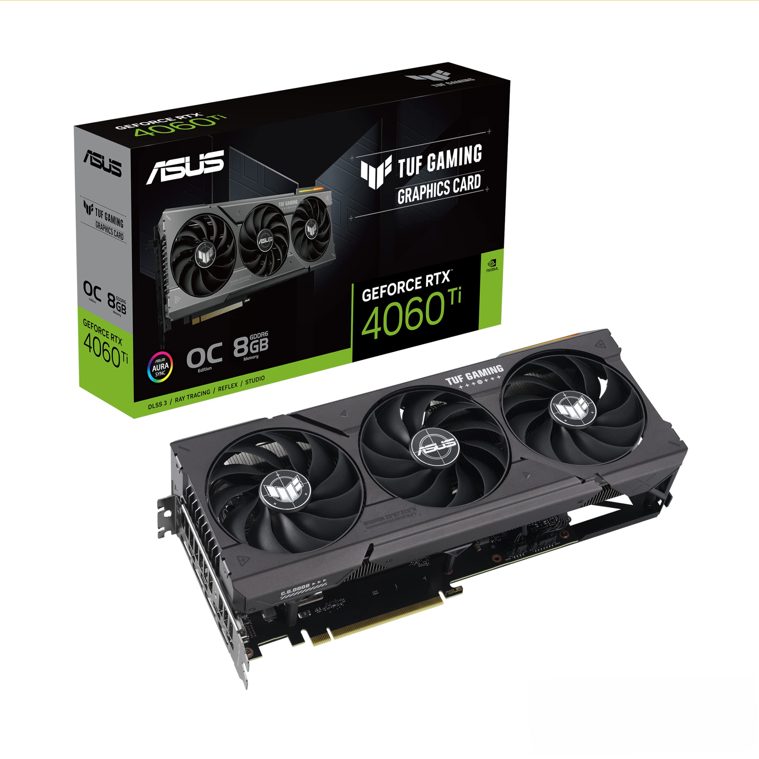 Amazon.com: ASUS TUF Gaming GeForce RTX™ 4060 Ti OC Edition Gaming