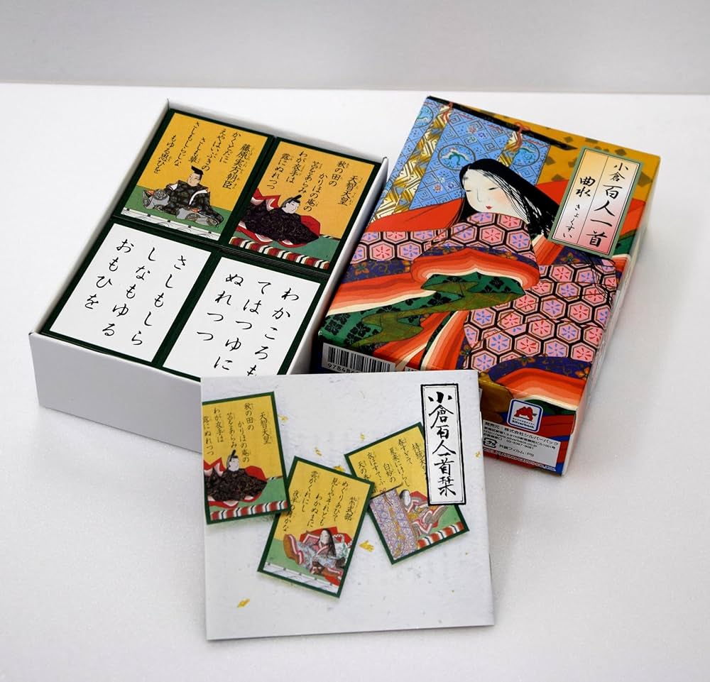 Amazon.co.jp: 小倉百人一首『曲水』 ([バラエティ]) : 本