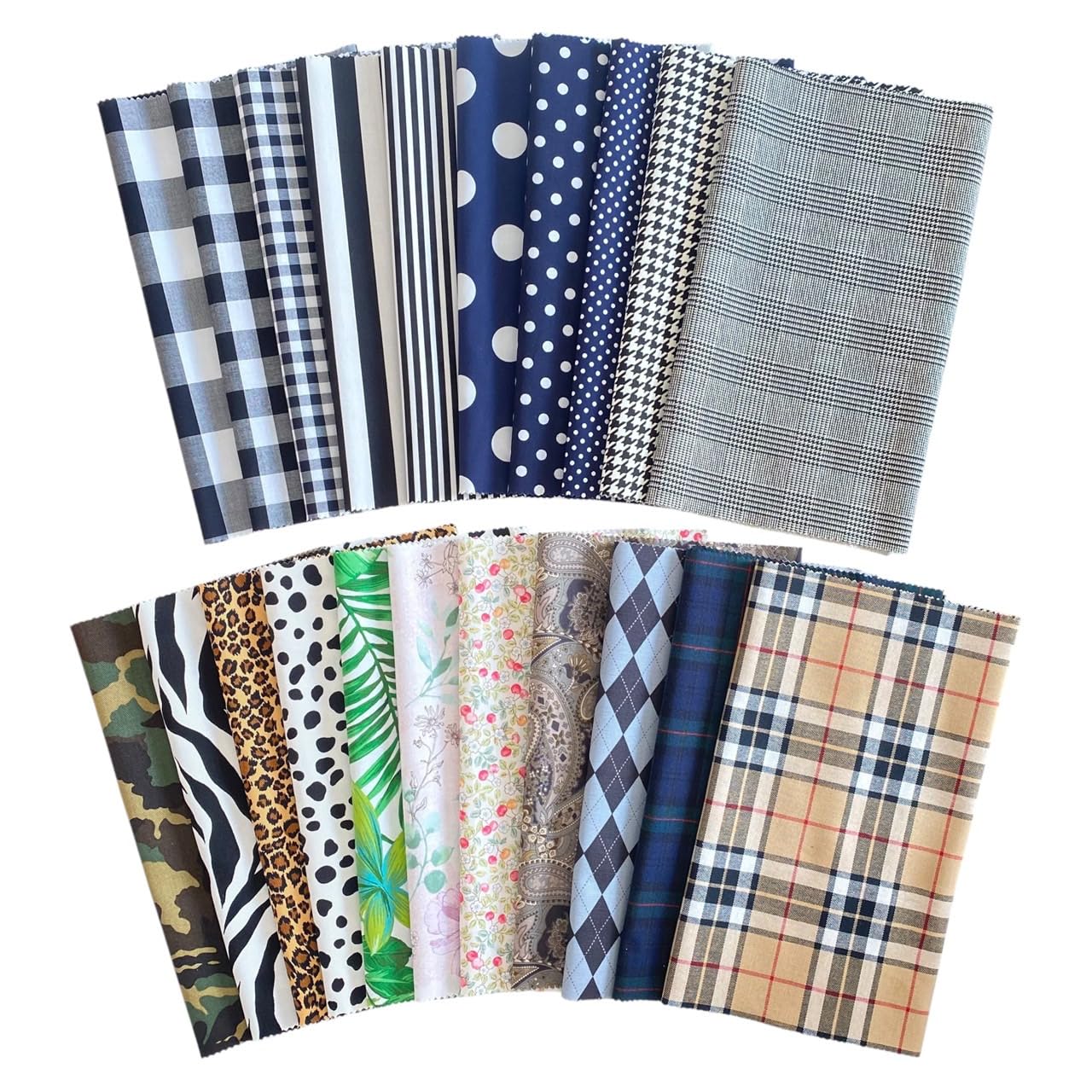 Amazon | AIS パーソナルカラー 柄ドレープ 21枚セット Patterned