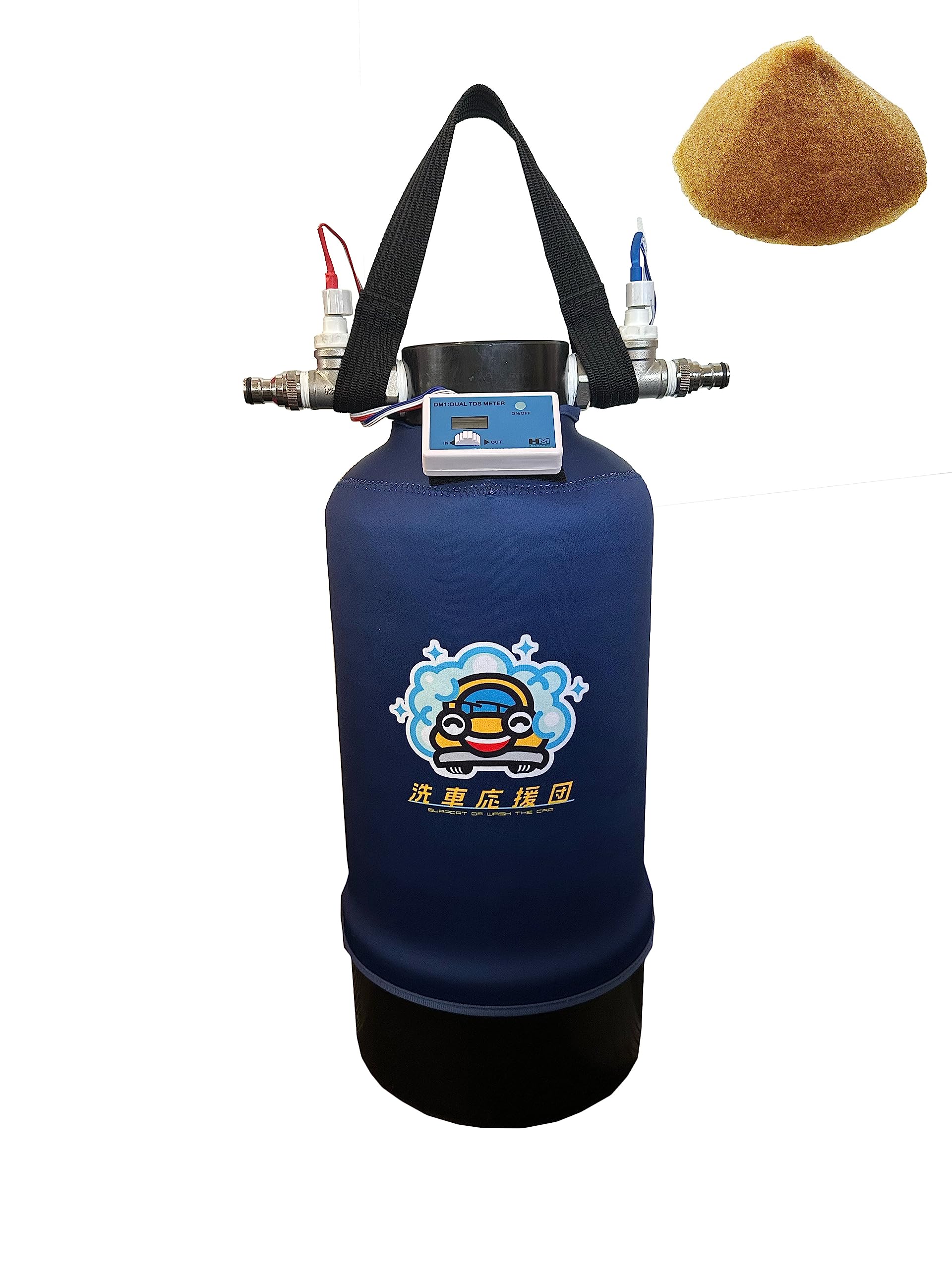 Amazon | 洗車応援団 洗車用 純水器 10L用FRPタンク TDSメーター付