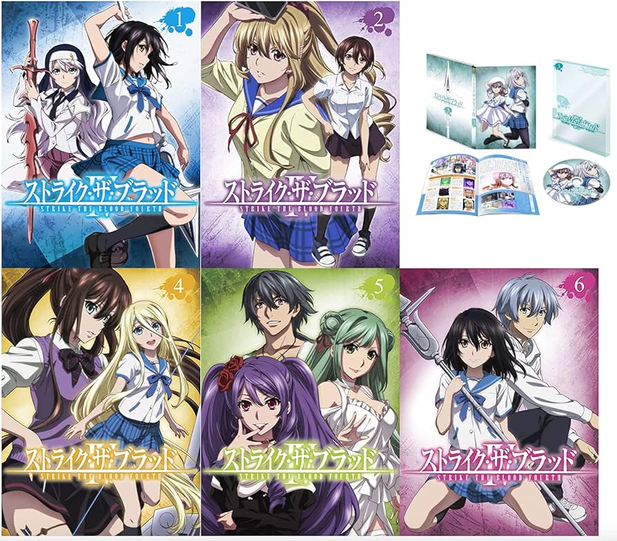 Amazon.co.jp: 【Blu-ray】ストライク・ザ・ブラッドIV OVA 全6巻