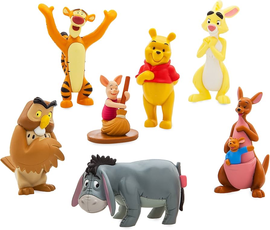 Amazon.co.jp: Disney Winnie The Pooh Figure Play Set : おもちゃ