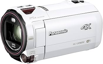 Amazon.co.jp: パナソニック デジタル4Kビデオカメラ VX980M 64GB あと