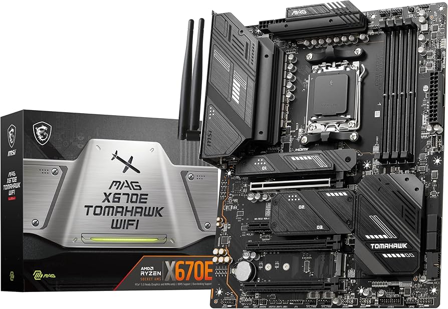 Amazon.com: MSI MAG X670E Tomahawk WiFi Gaming Motherboard (AMD