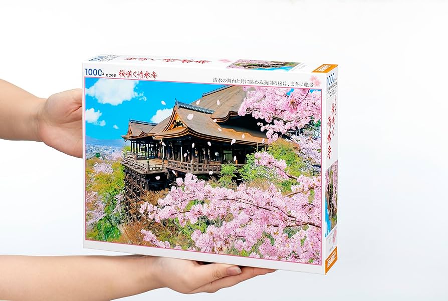 Amazon | 【日本製】ビバリー 1000ピース ジグソーパズル 桜咲く清水寺