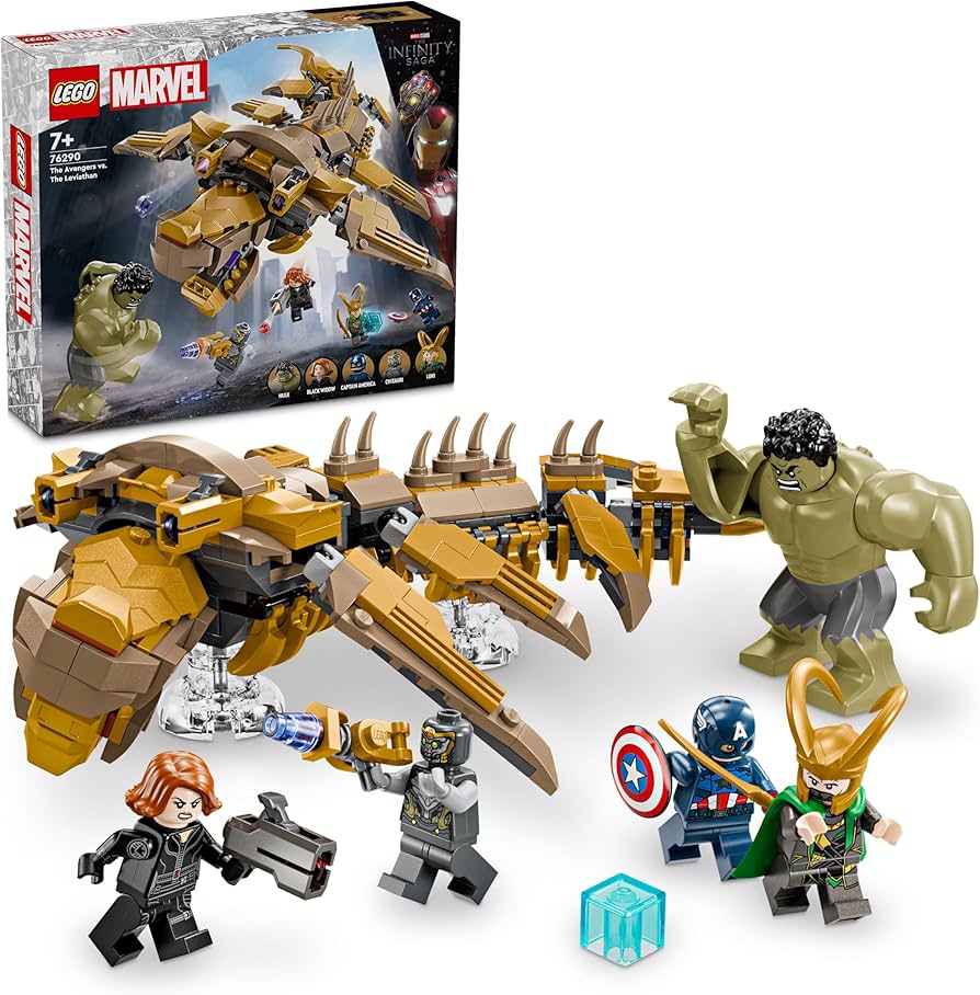Amazon.co.jp: レゴ(LEGO) マーベル アベンジャーズとリヴァイアサンの