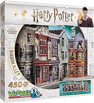 Amazon.com: Wrebbit3D Harry Potter 3D Puzzle Model of Diagon Alley