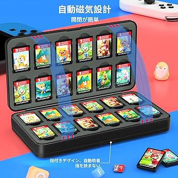 Amazon.co.jp: switch ソフトケース カードケース 48枚ゲームカード