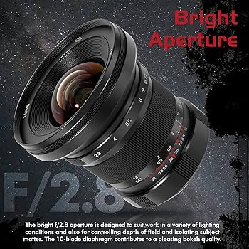 Amazon.co.jp: Pergear 14mm F2.8 II 超広角手動レンズ 画角114º フル