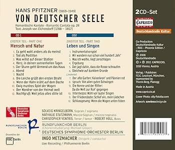 Amazon.co.jp: ハンス・プフィッツナー:カンタータ「ドイツの精神