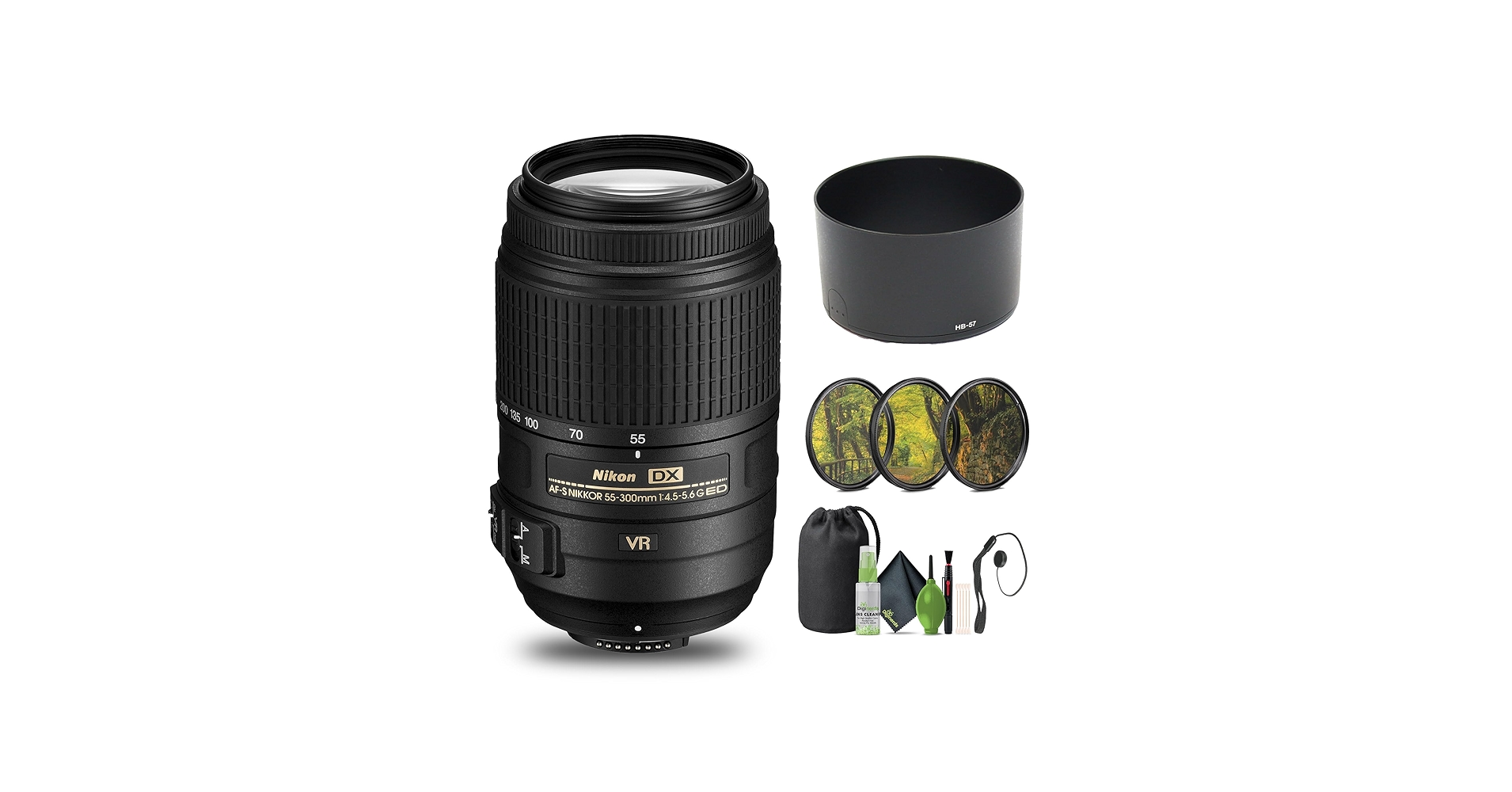 Amazon.com: Nikon - AF-S DX NIKKOR 55-300mm f/4.5-5.6G ED VR