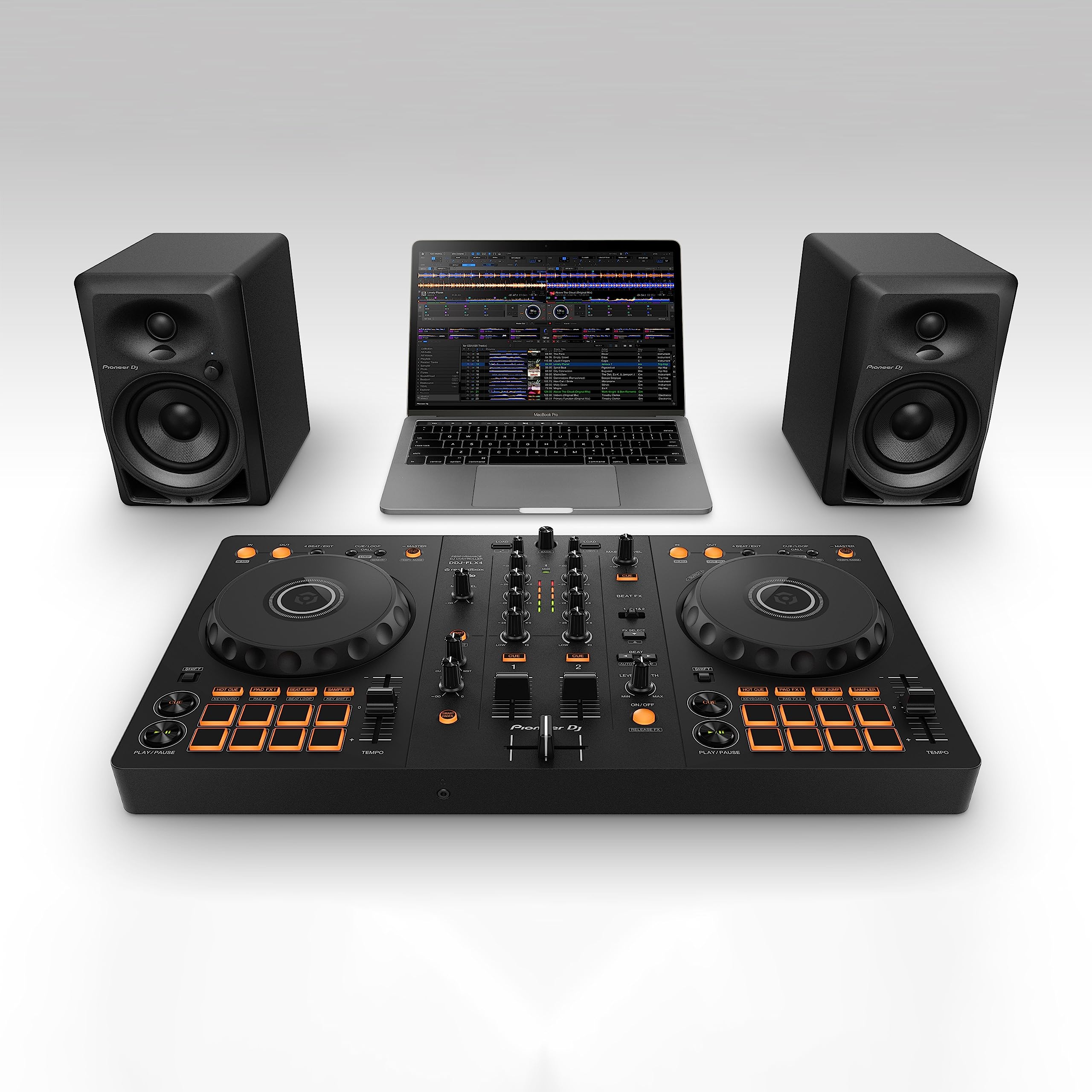 Amazon.com: Pioneer DJ DDJ-FLX4 2-deck Rekordbox and Serato DJ