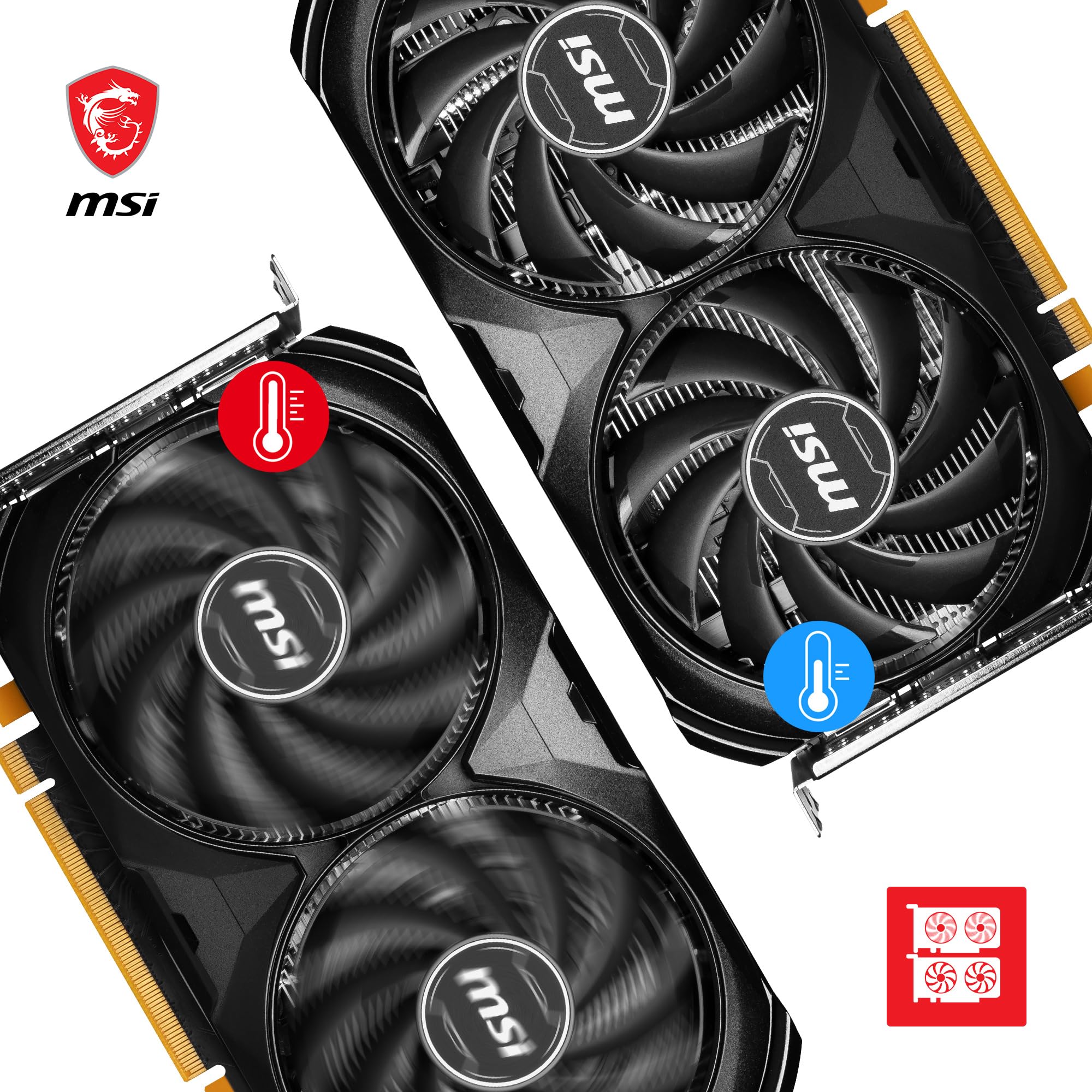 Amazon | MSI GeForce RTX 4060 Ventus 2X ブラック 8G OC ゲーミング