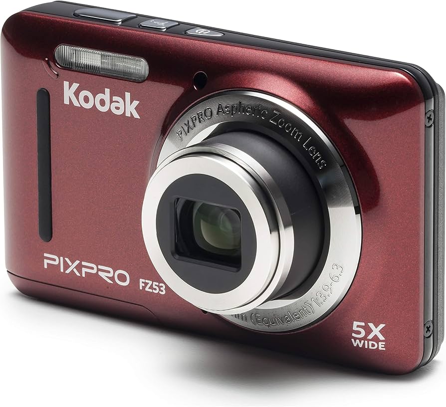 Amazon.com : Kodak PIXPRO Friendly Zoom FZ53-RD 16MP Digital