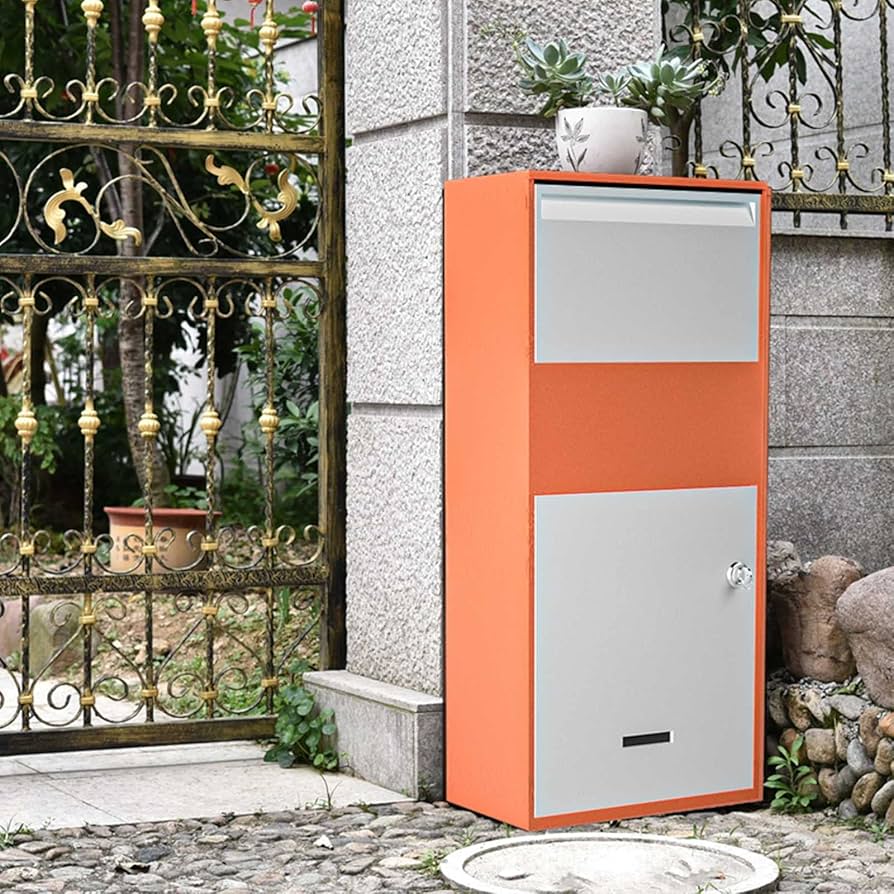 Amazon.co.jp: 宅配ボックス 屋外 宅配BOX 一体 置き型 防水 大容量