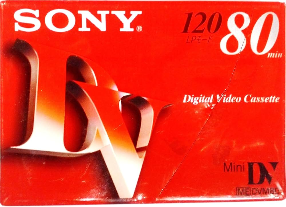 Amazon | SONY DVM80R3 ミニDVカセット(ICメモリー無し) | Sony | miniDV