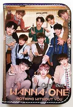 Amazon.co.jp: WANNAONE ワナワン WANNA ONE 合皮製 カードケース 04