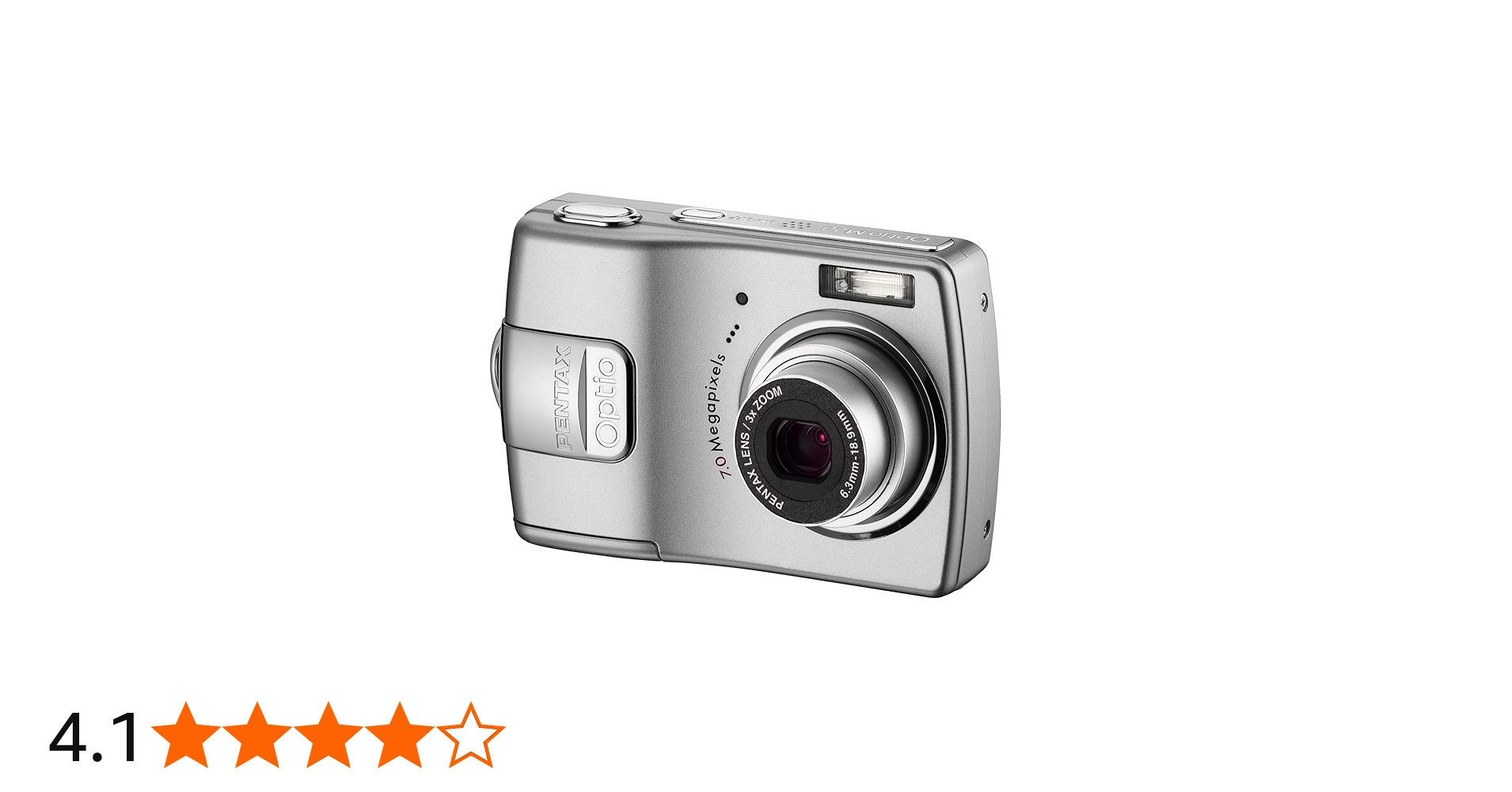 Amazon.co.jp: Pentax Optio M20 7MP デジタルカメラ 3倍光学ズーム
