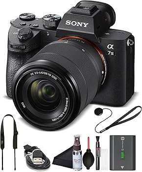 Amazon.com : Sony Alpha 7 III Full Frame Mirrorless Camera Kit