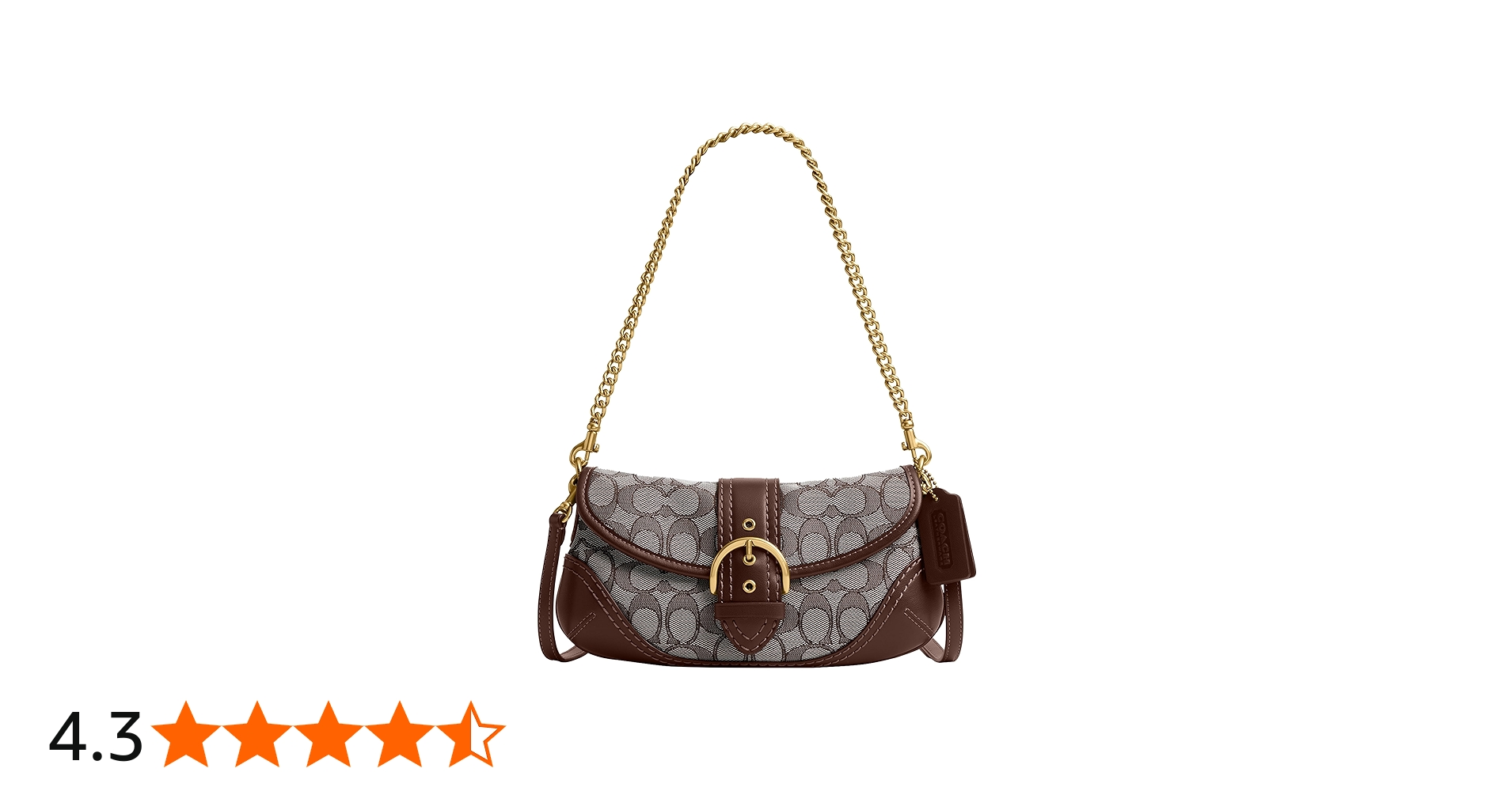 Coach Soho Shoulder Bag 25 in Signature Jacquard, B4/Oak Maple, B4