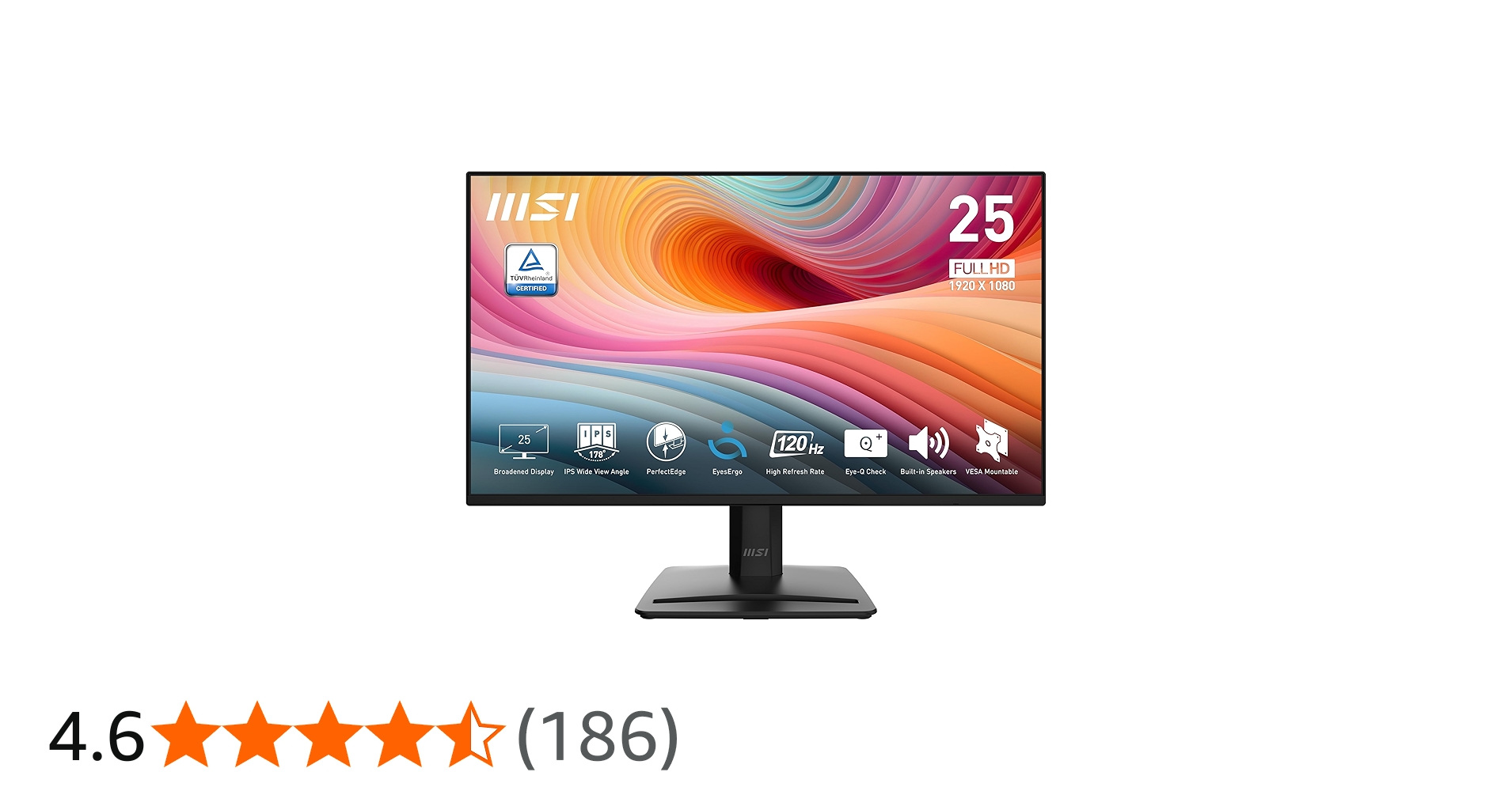 Amazon.co.jp: MSI PRO MP252 E2 24.5インチ IPS 1920 x 1080 (FHD