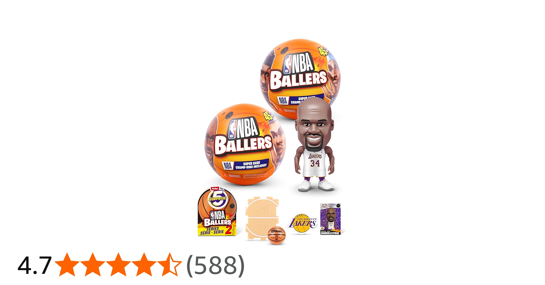 Amazon.co.jp: ZURUのサプライズNBAボーラーシリーズ25個。NBA