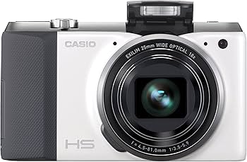 Amazon | CASIO デジタルカメラ EXILIM 1610万画素 18倍 ホワイト EX