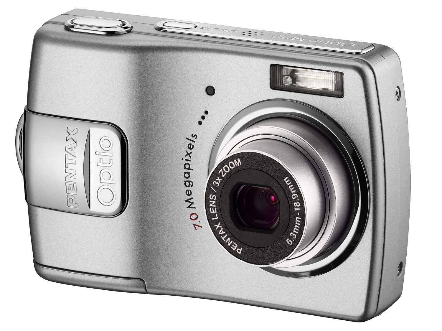 Amazon.co.jp: Pentax Optio M20 7MP デジタルカメラ 3倍光学ズーム