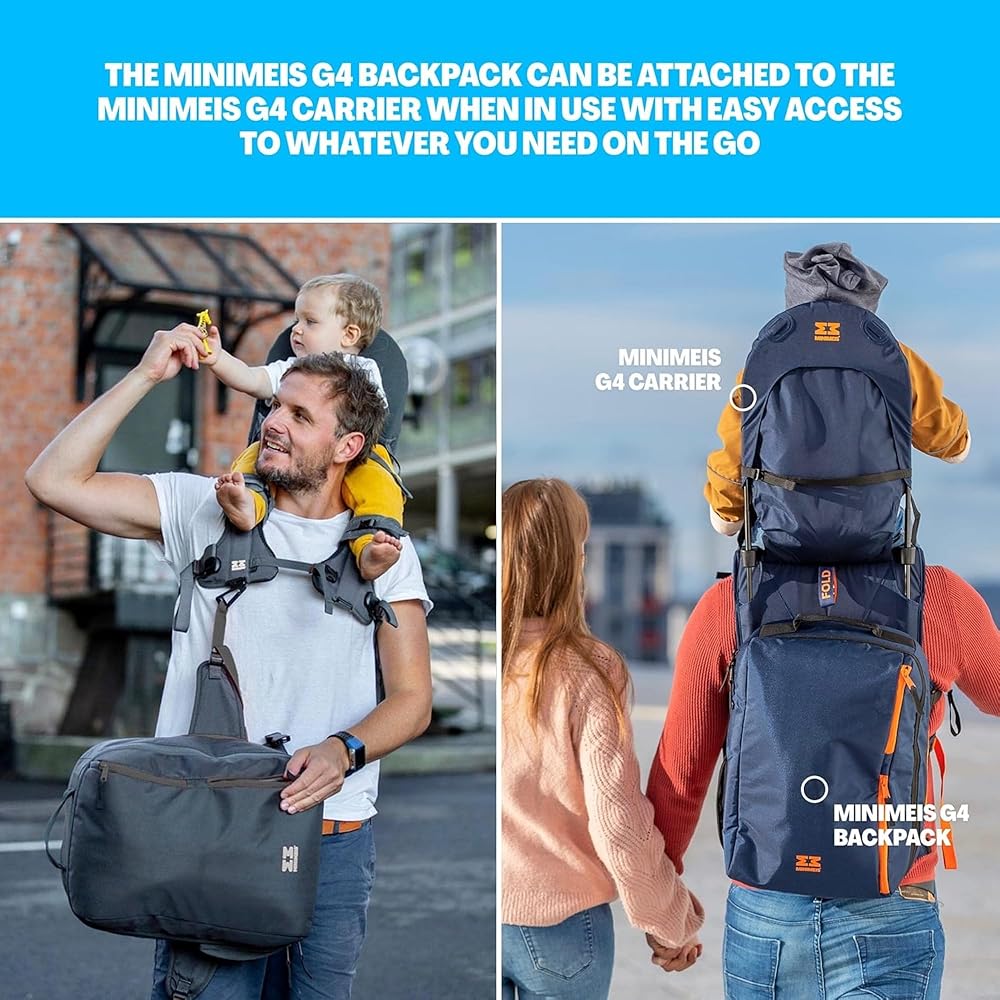 Amazon.com: MiniMeis G4 Backpack, Dark Grey - 28L - Compatible