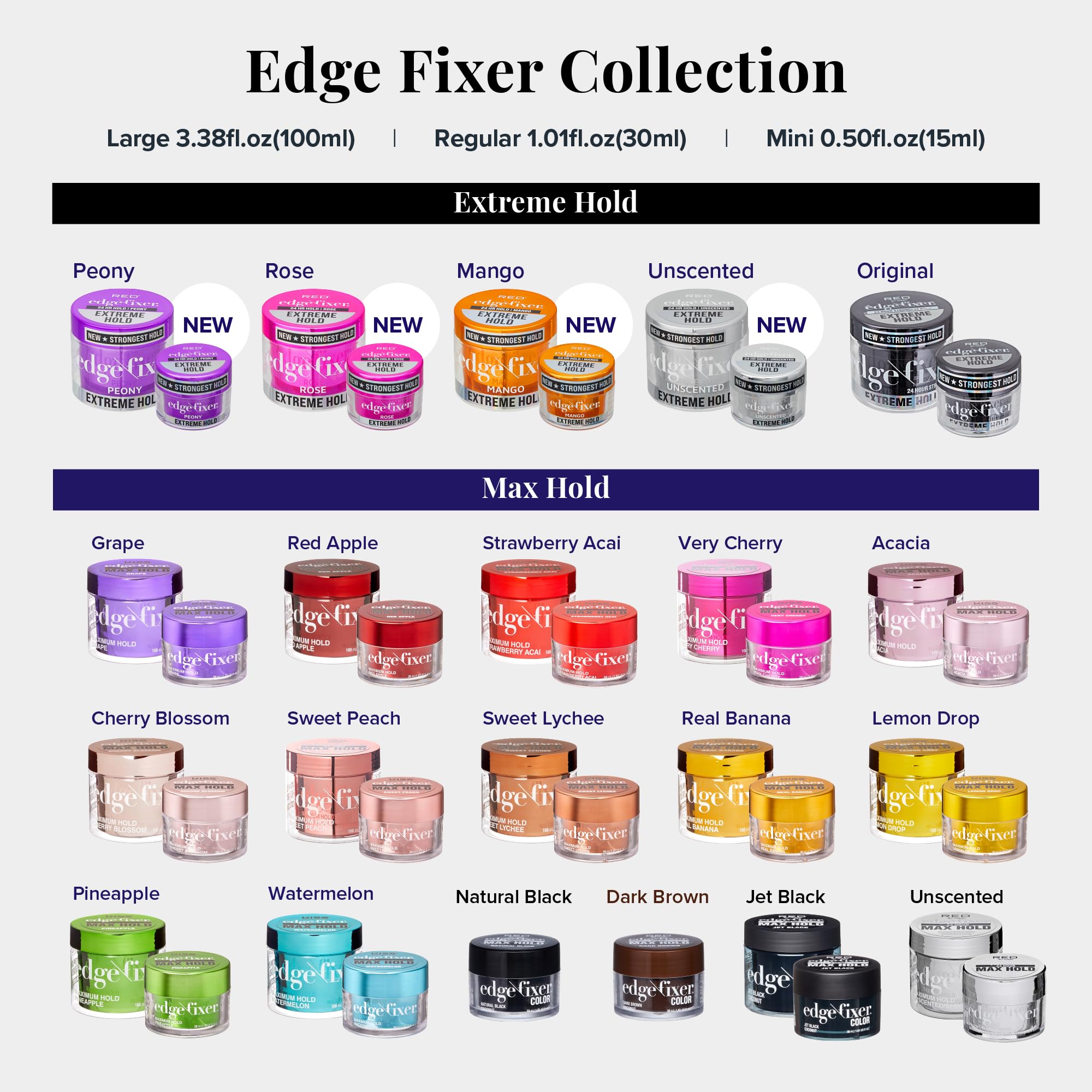 Amazon.com : Red by Kiss Edge Fixer Hair Shine Gel, 24 Hour Max