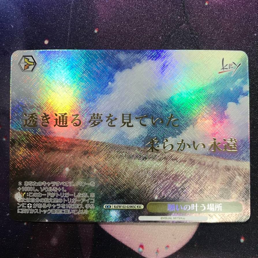 Amazon.co.jp: ヴァイスシュヴァルツ Key 願いの叶う場所 KSC : おもちゃ