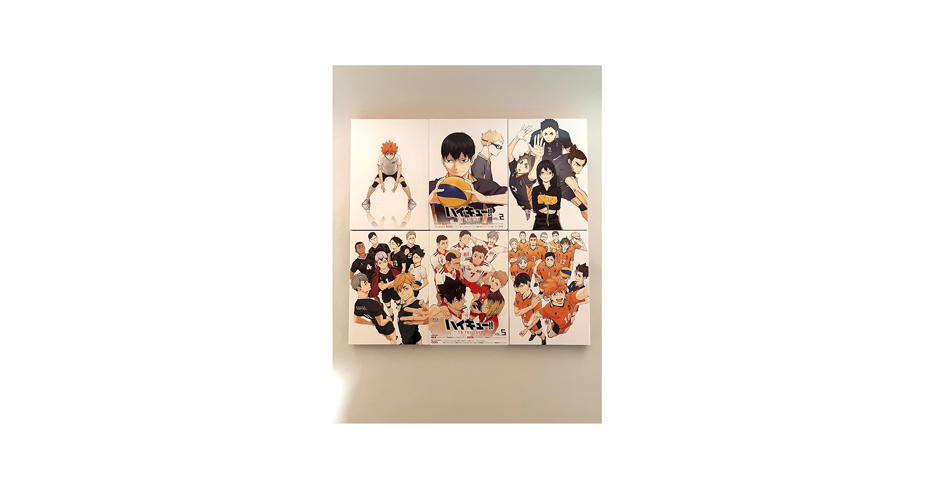 Amazon.co.jp: 【Blu-ray】ハイキュー!! TO THE TOP 初回限定版 全6巻