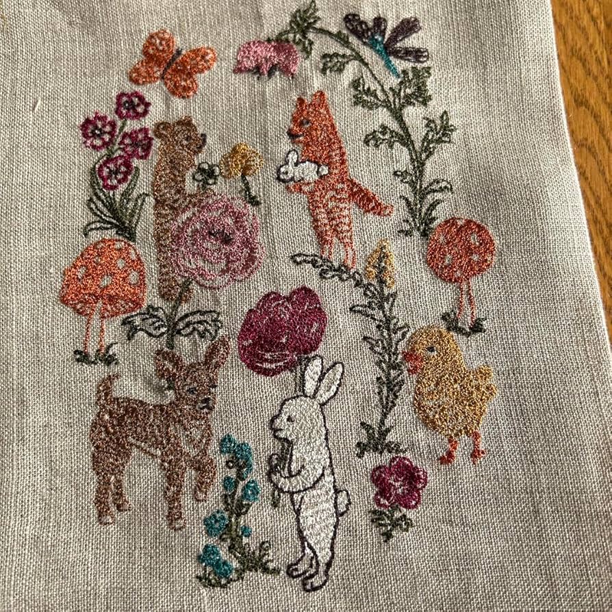 CORAL&TUSK ティータオル+刺繍カード 2点セット CORAL&TUSK ティー