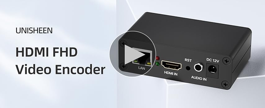 Amazon.com: UNISHEEN 1080P60 hdmi Encoder-Support SRT,RTMP,RTSP