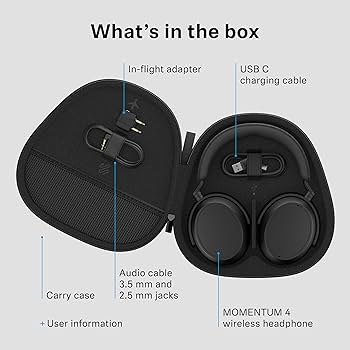 Amazon.com: Sennheiser MOMENTUM 4 Wireless Noise Cancelling