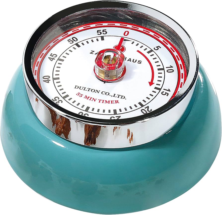 Amazon.com: Zassenhaus Magnetic Retro 60 Minute Kitchen Timer