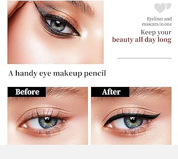 Amazon.co.jp: 両頭アイライナーとマスカラの 2 In 1、アイ メイク