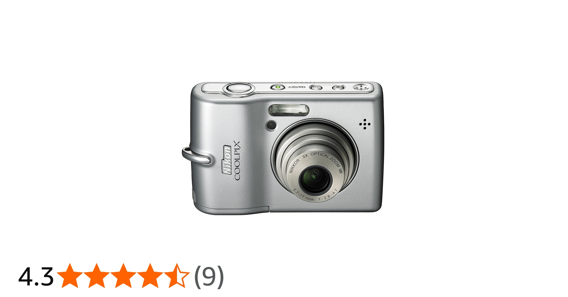 ニコン／Nikon coolpix クールピクス L19単3電池2本動作品 ニコン