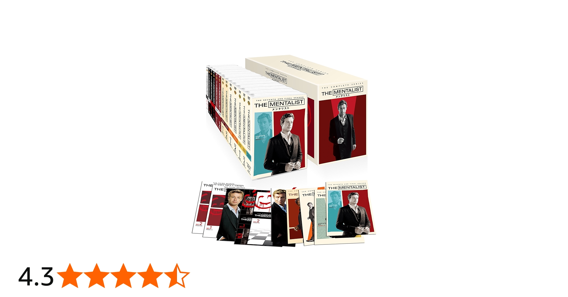 Amazon.co.jp: THE MENTALIST/メンタリスト DVDボックス (75枚組