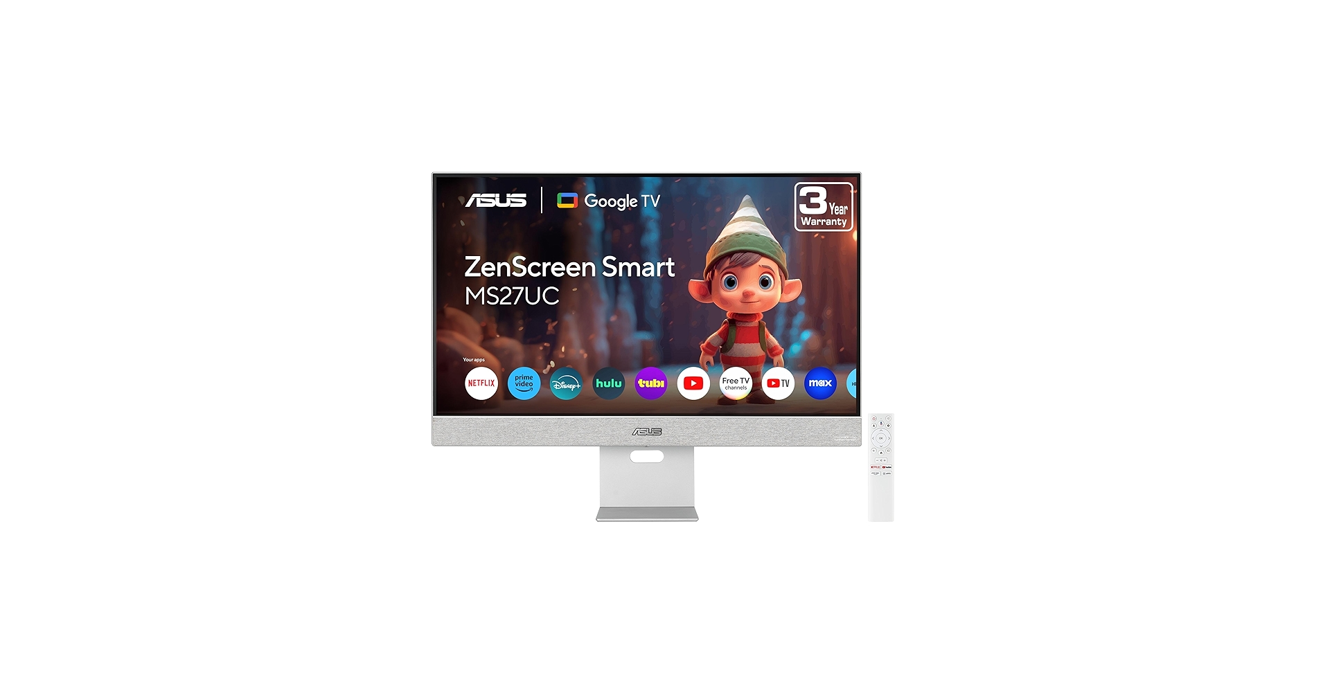 Amazon.com: ASUS ZenScreen 27” 4K USB-C Smart Monitor (MS27UC