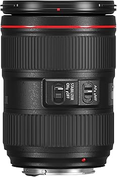 Amazon.com : Canon EF 24–105mm f/4L is II USM Lens, Black